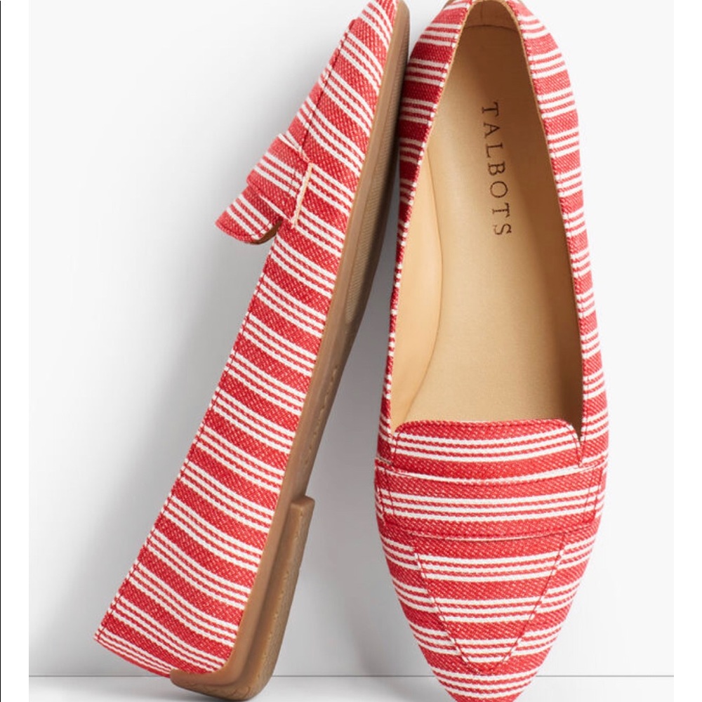 Talbot Francesca Driving Moccasins Stripes 8.5M